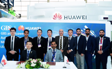 GBS and Huawei – MoU Signing at LEAP 2024