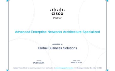 Image for PR_-_GBS_KSA_Achieves_Cisco_Advanced_Enterprise_Networks_Architecture_Specialization_06-12-2024_